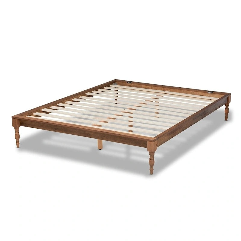 Struttura letto in legno vintage Copper Grove Crasnoe di ispirazione francese