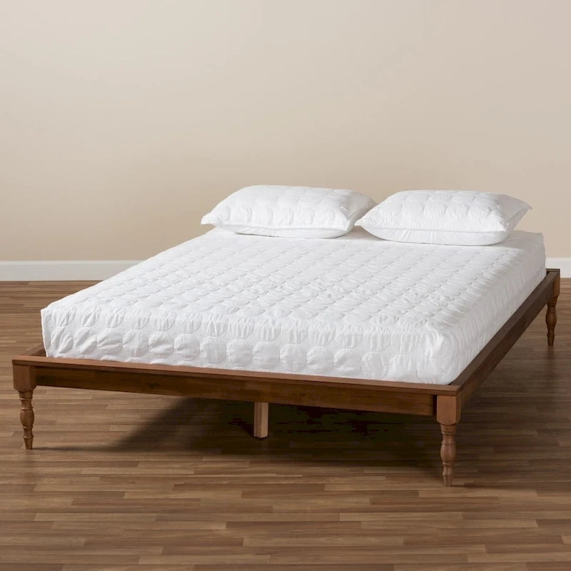 Struttura letto in legno vintage Copper Grove Crasnoe di ispirazione francese