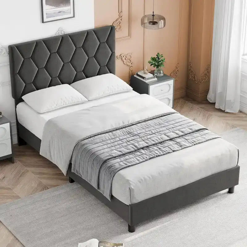 Bed Frame with Headboard