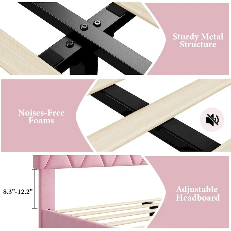 Bed Frame with Headboard