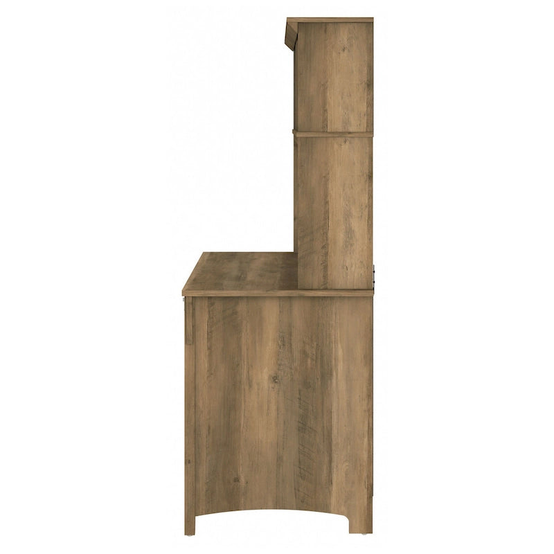 Bush Furniture Salinas Small Computer Desk with Storage Hutch