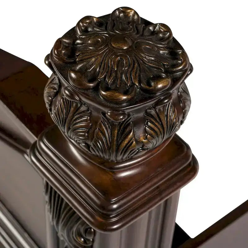Messina Estates Cognac Poster Bed
