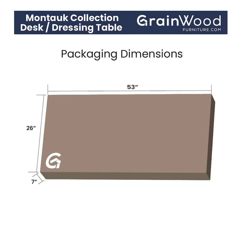 Scrivania Grain Wood Furniture Montauk