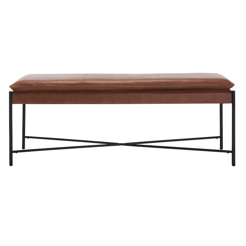 SAFAVIEH Sabra Cushioned X-Bench - 50Wx14Dx19H
