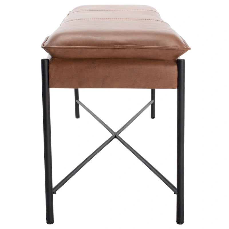 SAFAVIEH Sabra Cushioned X-Bench - 50Wx14Dx19H