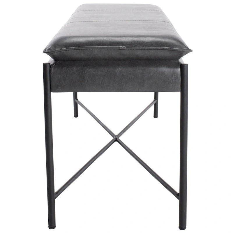 SAFAVIEH Sabra Cushioned X-Bench - 50Wx14Dx19H