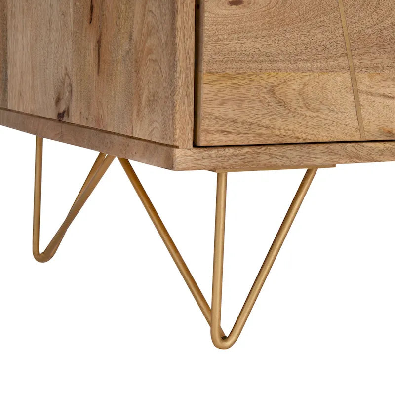SAFAVIEH Couture Hanni 6-Drawer Hairpin Leg Dresser