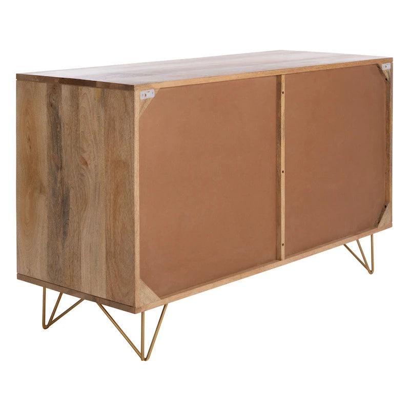 SAFAVIEH Couture Hanni 6-Drawer Hairpin Leg Dresser