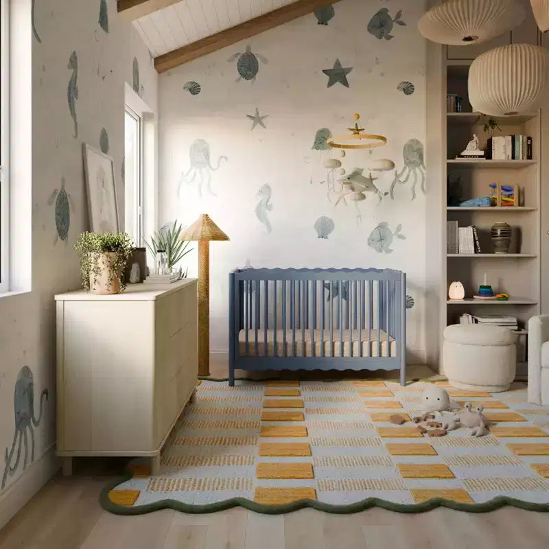 Babyletto Swell Culla Trasformabile 4-in-1 con Kit per la Conversione in Lettino per Bambini