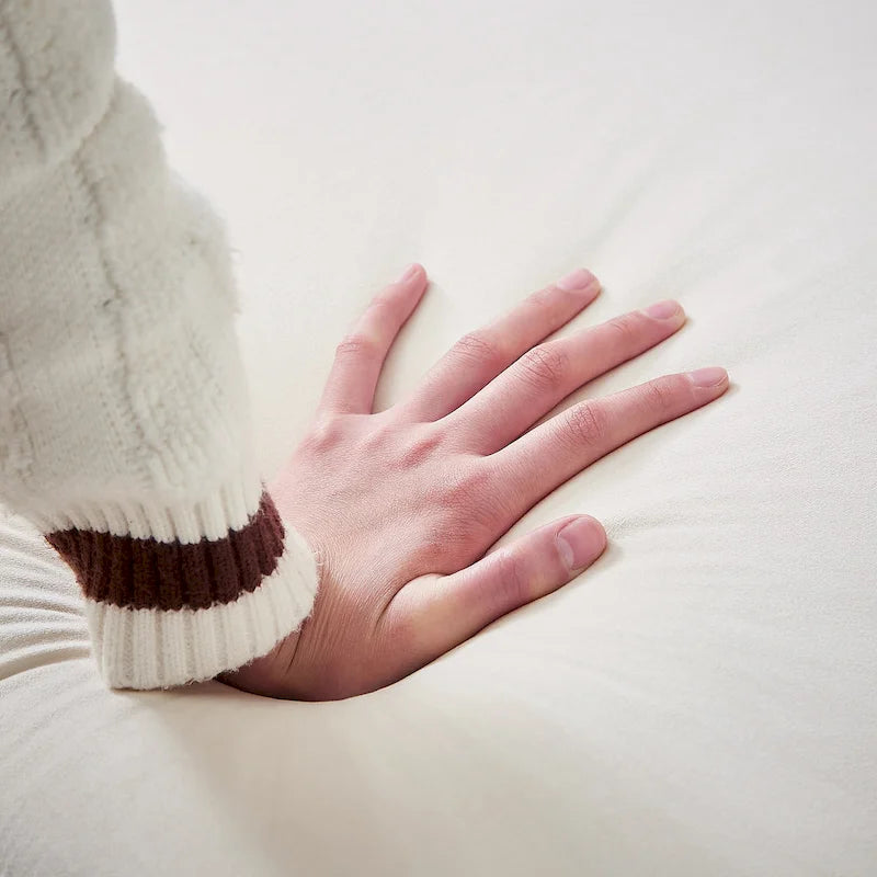 Divano angolare di grandi dimensioni da 212 cm, Divano Sezionale a L, Divani angolari a 5 posti con 3 cuscini per Soggiorno, Camera da letto, Appartamento