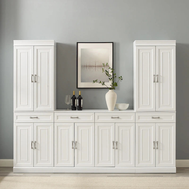 Set Credenza e Dispensa 3 pezzi Stanton di Crosley - 14,5x95x78