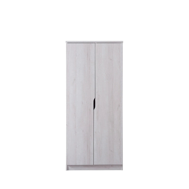Furniture of America Vidal Modern Wardrobe Armoire with 2-door
