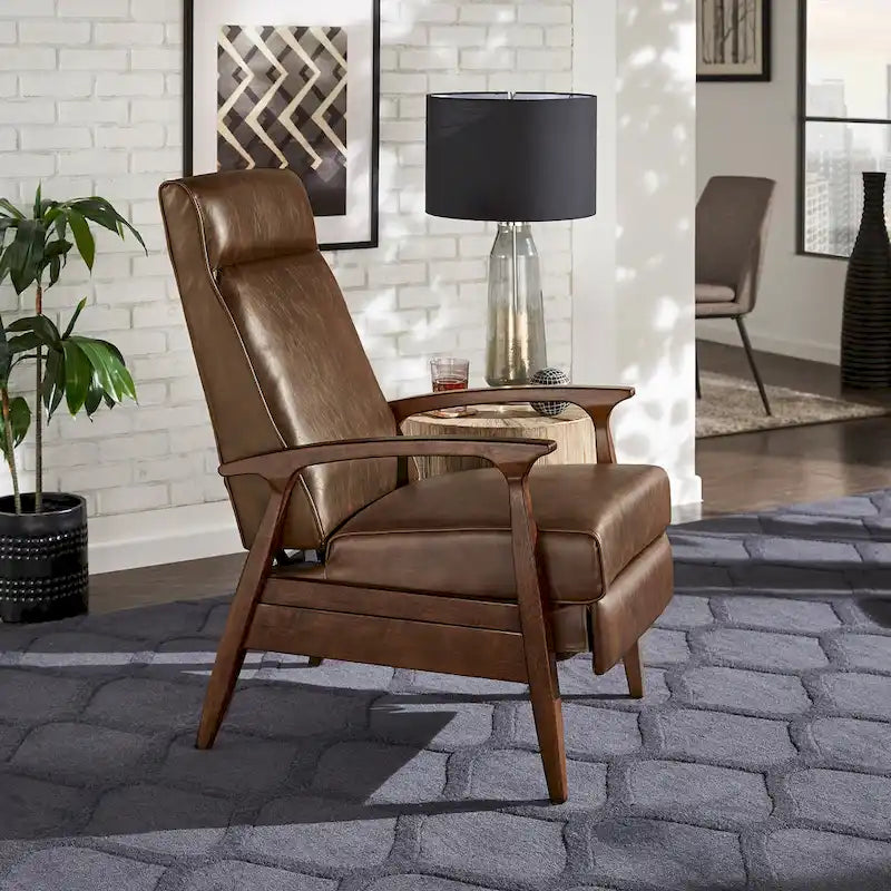 Poltrona reclinabile Notker 25.75 Wide Mid-Century di iNSPIRE Q Modern