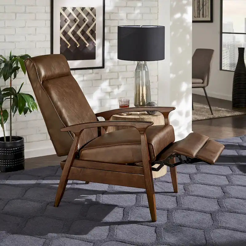 Poltrona reclinabile Notker 25.75 Wide Mid-Century di iNSPIRE Q Modern
