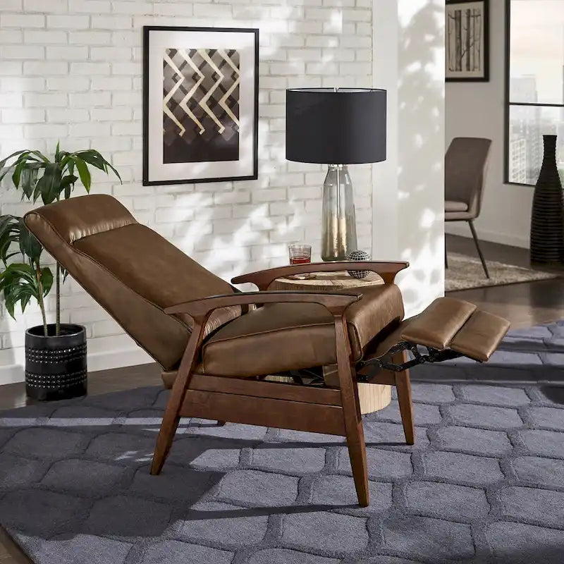 Poltrona reclinabile Notker 25.75 Wide Mid-Century di iNSPIRE Q Modern