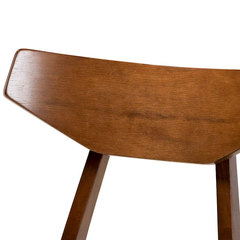 Danica Mid-Century Modern Transitional 4-Piece Dining Chair Set