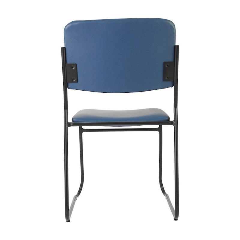 5 Pack 500 lb. Capacity High Density Stacking Chair - 23D x 18.75W x 32.25H