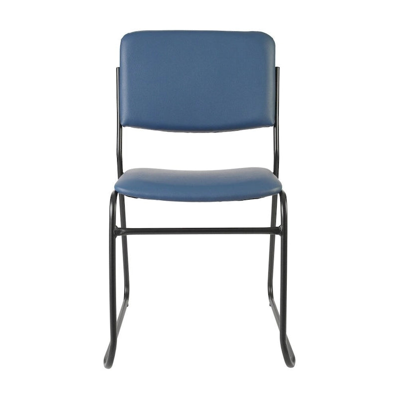 5 Pack 500 lb. Capacity High Density Stacking Chair - 23D x 18.75W x 32.25H