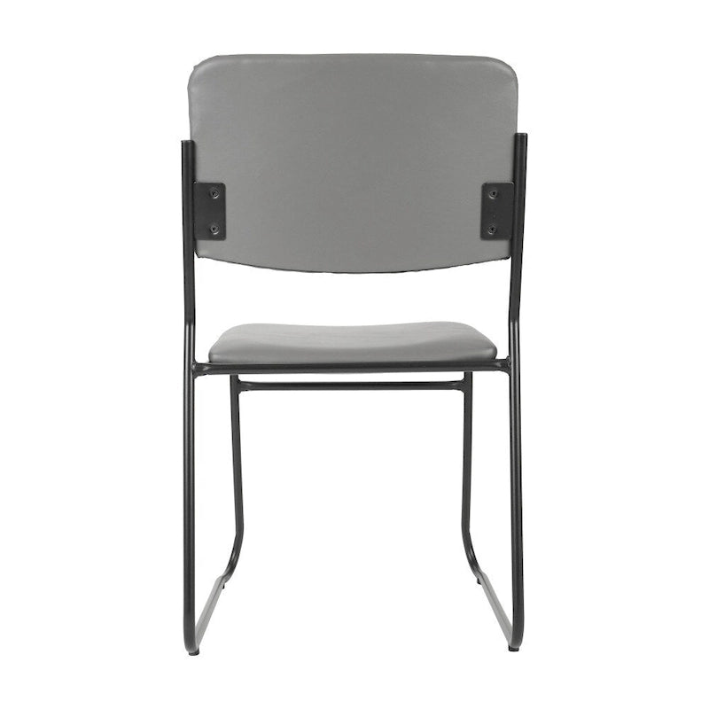 5 Pack 500 lb. Capacity High Density Stacking Chair - 23D x 18.75W x 32.25H