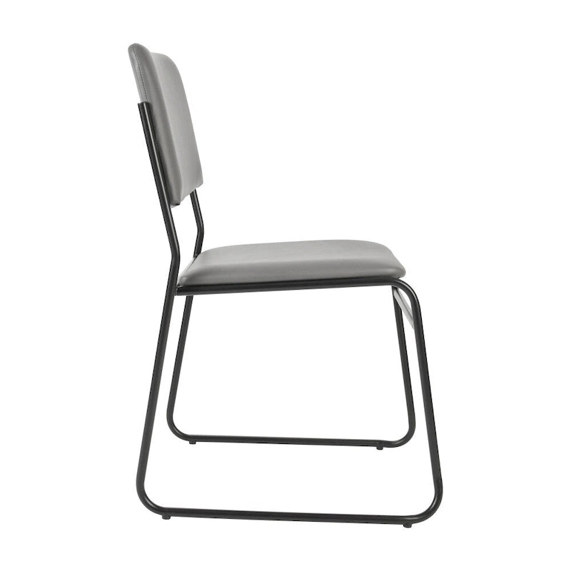5 Pack 500 lb. Capacity High Density Stacking Chair - 23D x 18.75W x 32.25H