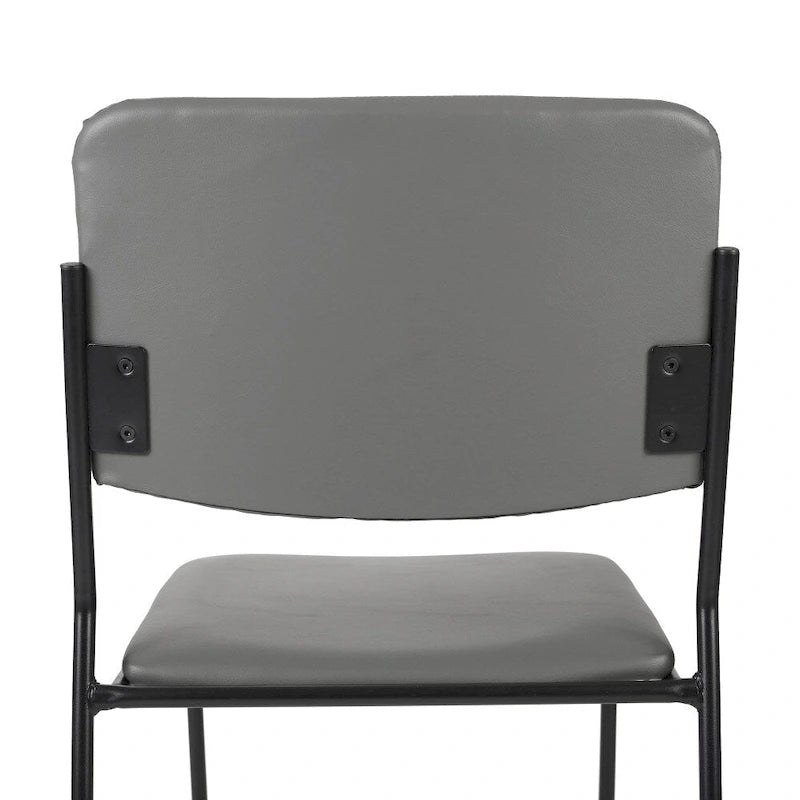5 Pack 500 lb. Capacity High Density Stacking Chair - 23D x 18.75W x 32.25H