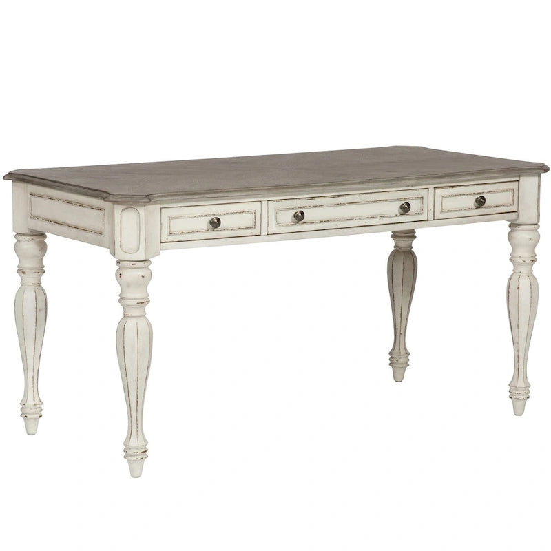 Scrittoio Magnolia Manor Antico Bianco "Corteccia Weathered"