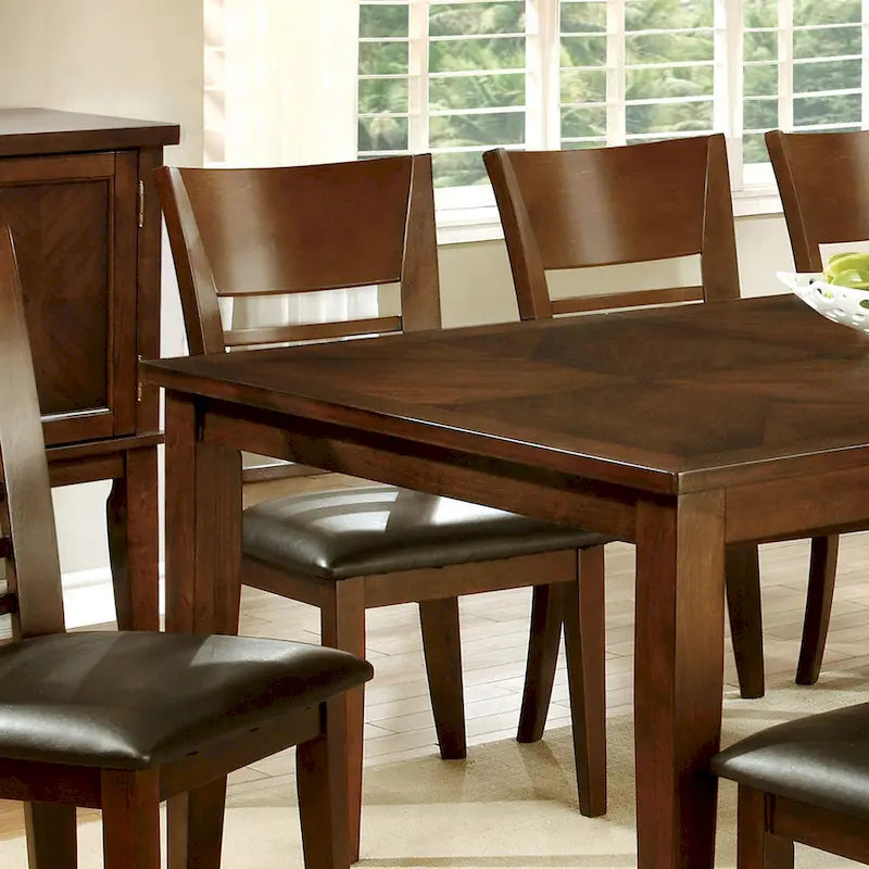 Tavolo da pranzo espandibile in legno di ciliegio Pons di Furniture of America, 198 cm