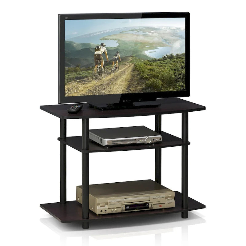 Porch & Den St. Marks No Tools 3-Tier TV Stand