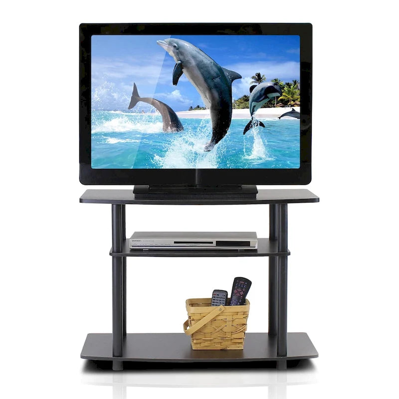 Porch & Den St. Marks No Tools 3-Tier TV Stand