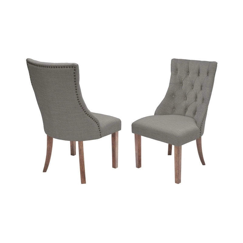 Set da pranzo Best Quality Furniture 9 pezzi in noce con estensione da 18 pollici