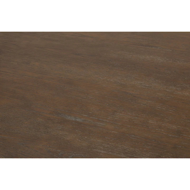 Set da pranzo Best Quality Furniture 9 pezzi in noce con estensione da 18 pollici