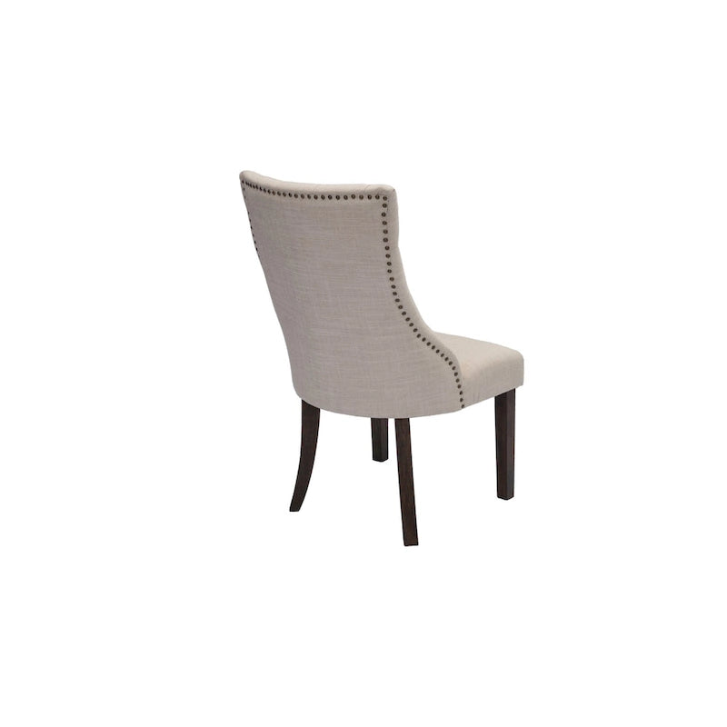 Set da pranzo Best Quality Furniture 9 pezzi in noce con estensione da 18 pollici