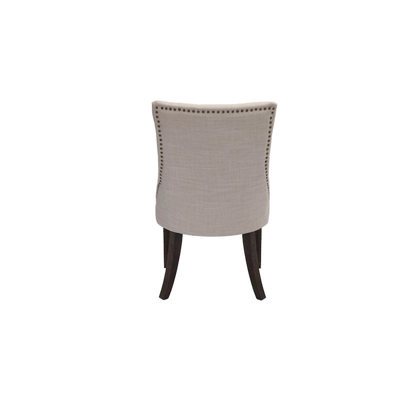 Set da pranzo Best Quality Furniture 9 pezzi in noce con estensione da 18 pollici