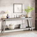 Tavolo Consolle da Ingresso Stile Rustico 180 cm