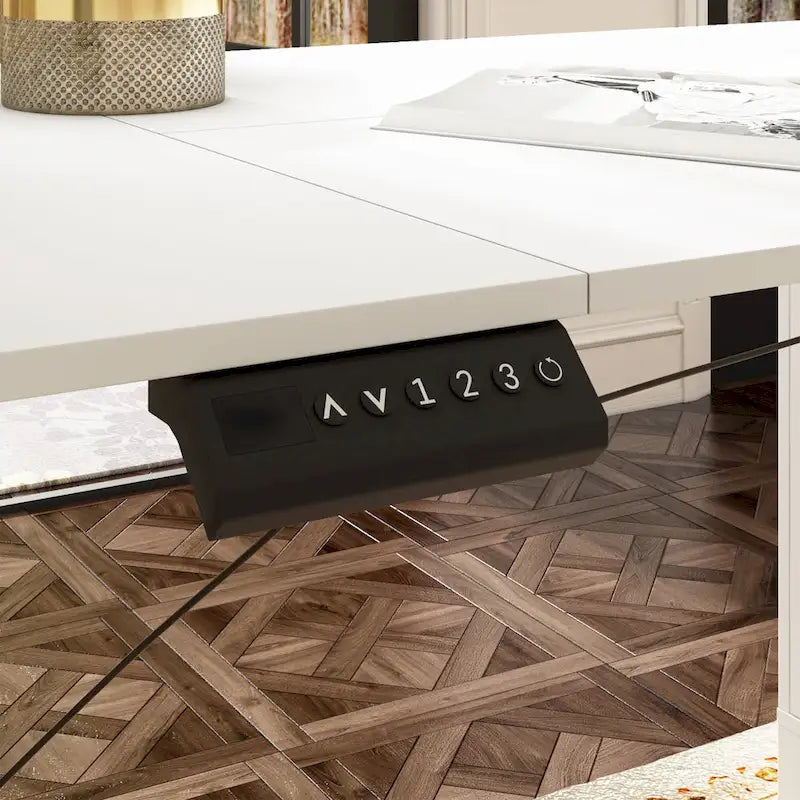 Scrivania Regolabile in Altezza Super Dimensioni con Sollevamento Elettrico - Piano da 160x80 cm