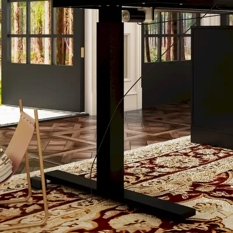 Scrivania Regolabile in Altezza Super Dimensioni con Sollevamento Elettrico - Piano da 160x80 cm