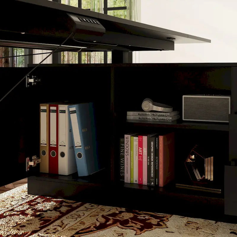 Scrivania Regolabile in Altezza Super Dimensioni con Sollevamento Elettrico - Piano da 160x80 cm