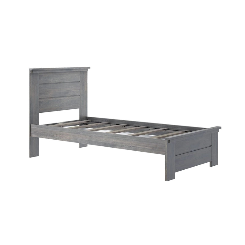 Plank and Beam Farmhouse Twin Bed with Panel Headboard