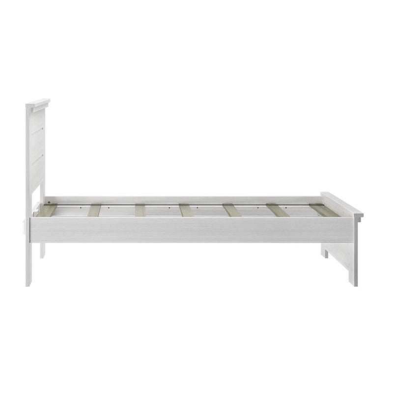 Plank and Beam Farmhouse Twin Bed with Panel Headboard