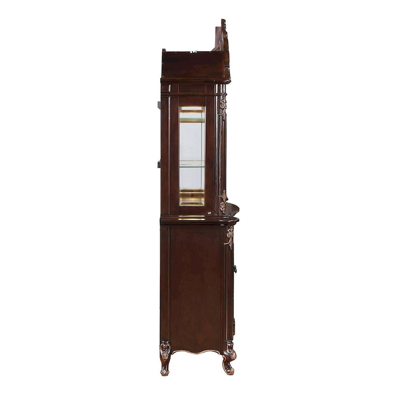 Nuovi mobili classici credenza da cucina Gramercy in ciliegio