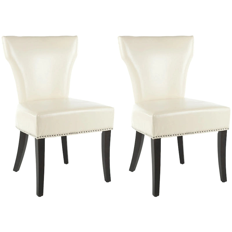 SAFAVIEH Tashina Nailhead Dining Chair (Set of 2) - 23Wx26Dx37H