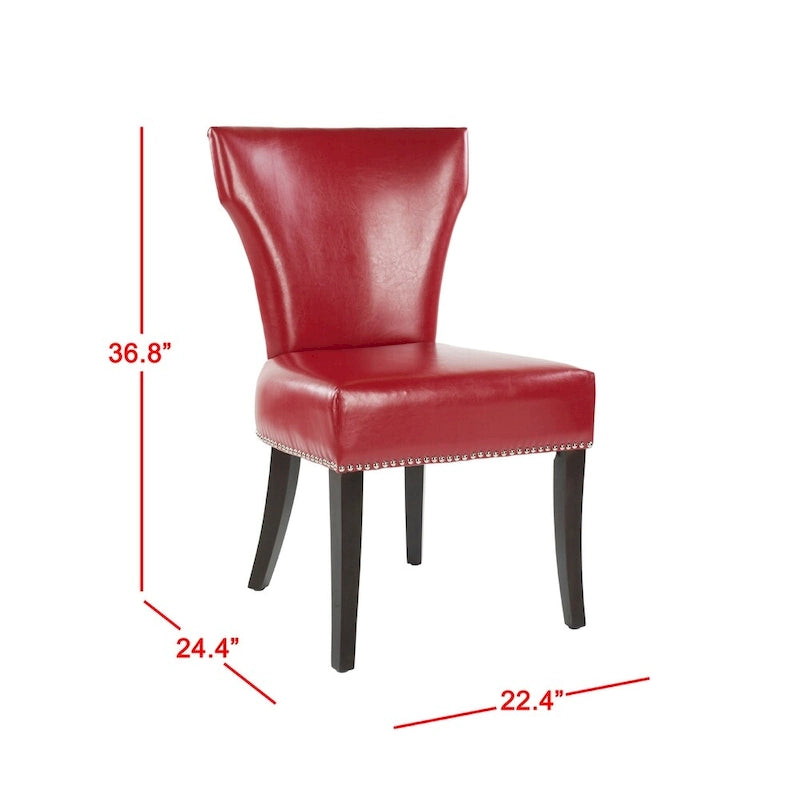 SAFAVIEH Tashina Nailhead Dining Chair (Set of 2) - 23Wx26Dx37H