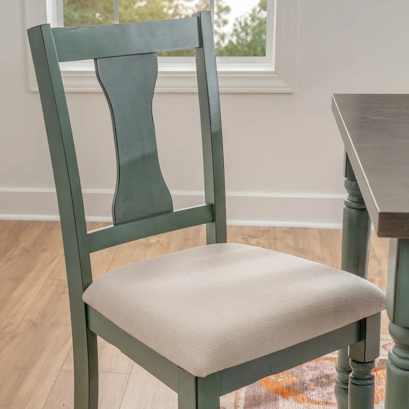 Set da pranzo Willow Modern Farmhouse di 6 pezzi