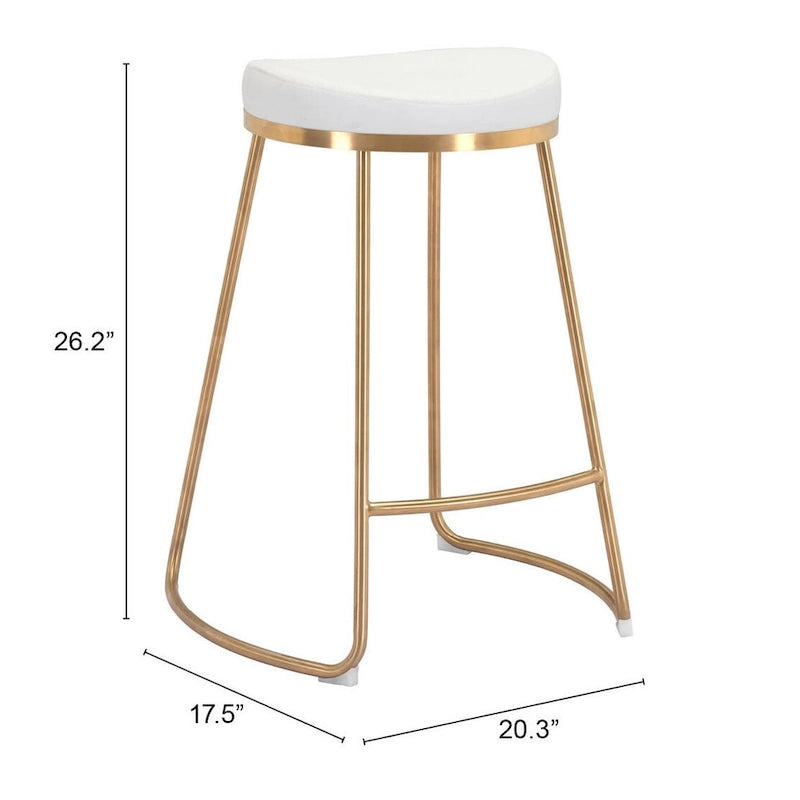 Sgabello da bancone (set da 2) - 20,3 L x 17,5 P x 26,2 A