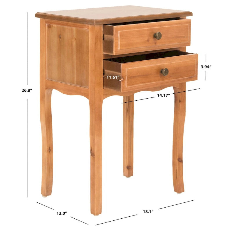 Tavolino accentato SAFAVIEH Rafaele - 18Lx13Px27A