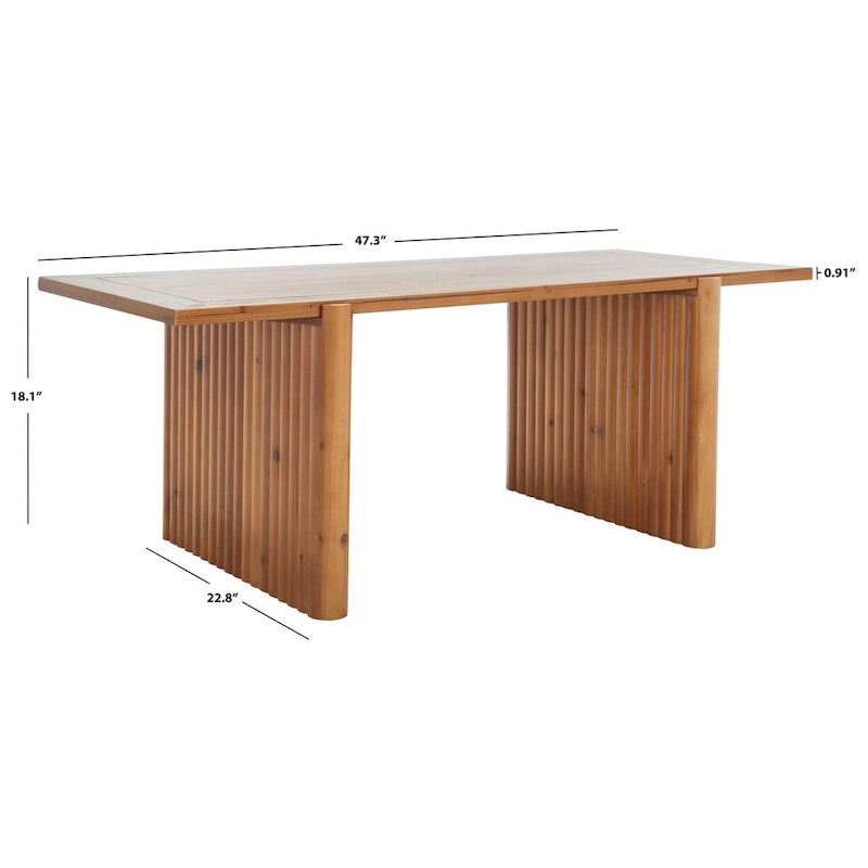 Tavolino rettangolare Assel SAFAVIEH - 47 L x 23 P x 18 H - 47Lx23Px18H