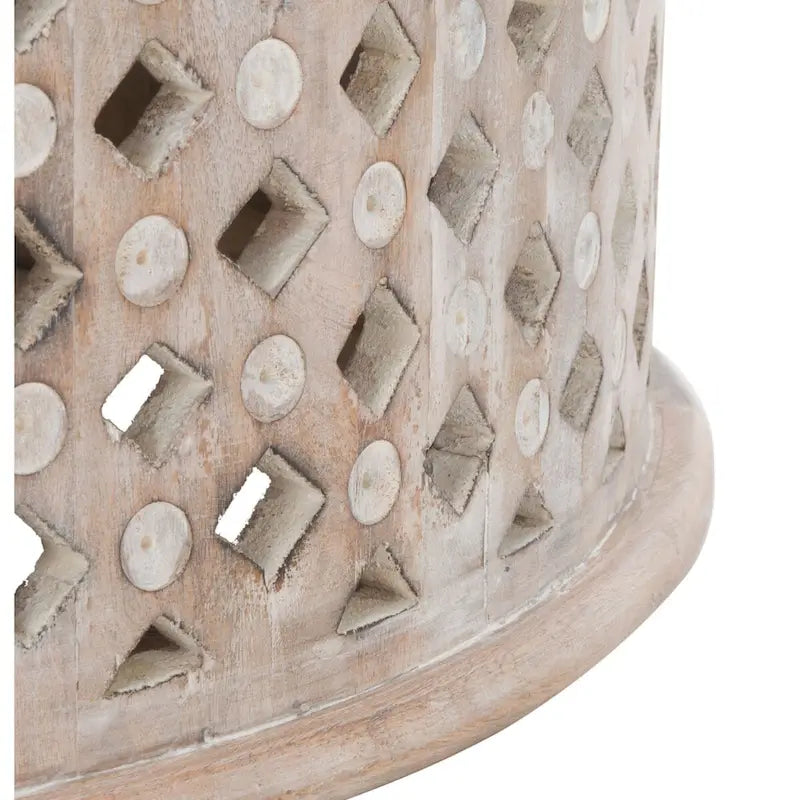 SAFAVIEH Pere Tavolino Rotondo - 71 L x 71 P x 40 A - 71Lx71Px40A