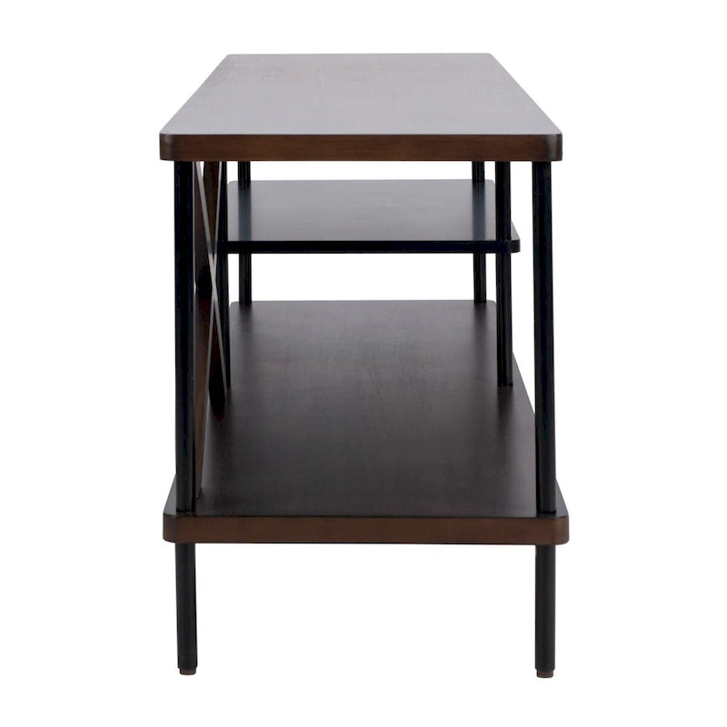 SAFAVIEH Tawny Industrial Media 55 TV Stand - 55.1 x 15 x 19.7 - 55Wx15Dx20H