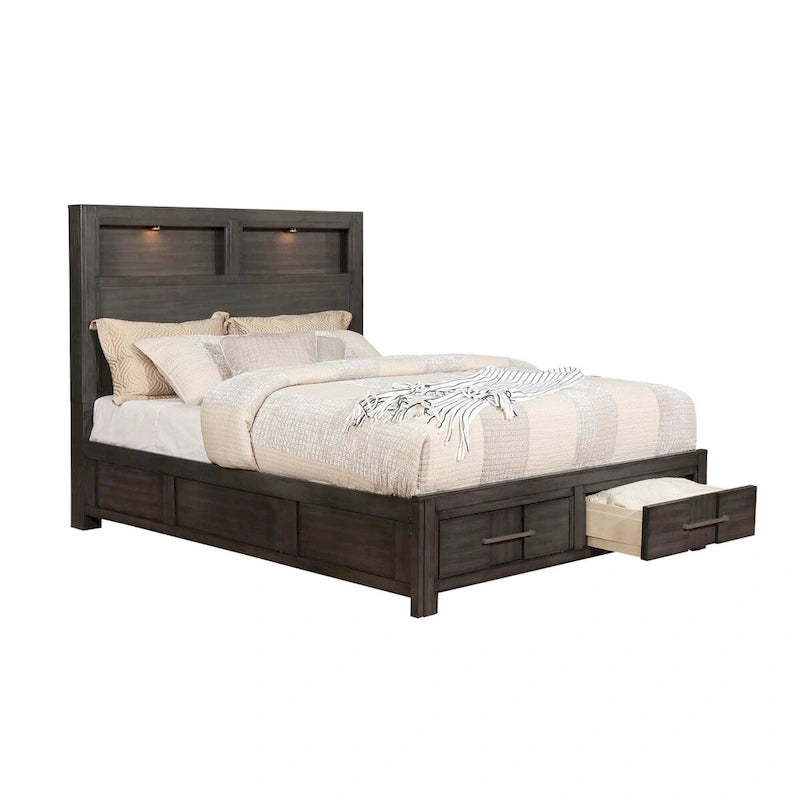 Mobili di America Dito Letto contenitore di transizione in legno massello