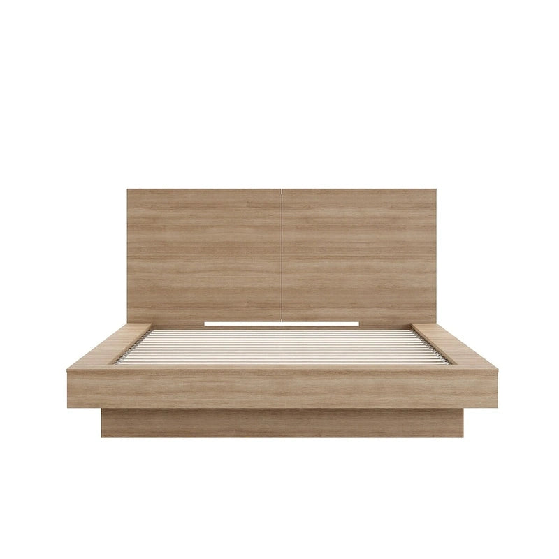 Marconi Platform Bed with Storage Headboard